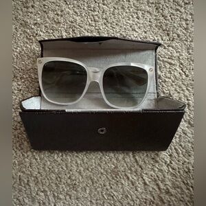 Gucci White Marble Sunglasses